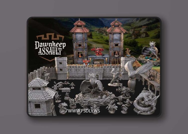 Loot Studios – Dawnkeep Assault November 2025 – 3D Print Model STL 1 Loot Studios – Dawnkeep Assault November 2025 – 3D Print Model STL