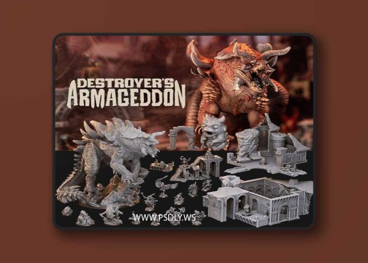 Loot Studios – Destroyers Armageddon December 2025 – 3D Print Model STL 1 Loot Studios – Destroyers Armageddon December 2025 – 3D Print Model STL