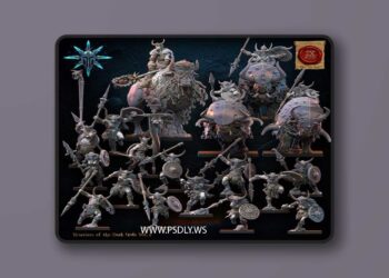 Lost Kingdom Miniatures – Warriors of the Dark Gods Vol. 2 – 3D Print Model