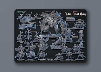 Mammoth Factory – Fateless – The Real Boy – 3D Print Model