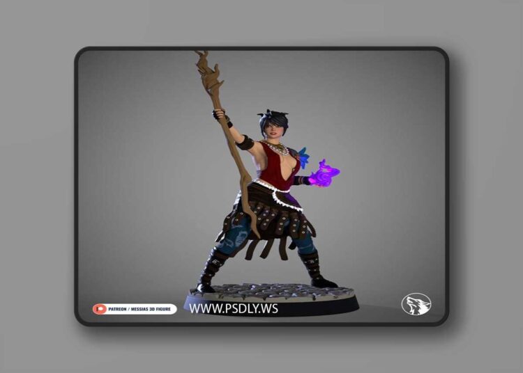 Messias – Morrigan – 3D Print Model STL 1 Messias – Morrigan – 3D Print Model STL