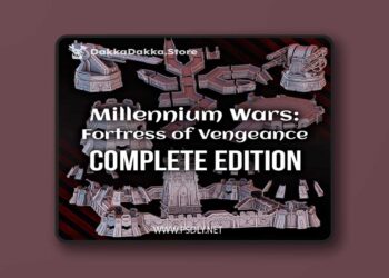 Millenium Wars – Fortress of Vengeance – 3D Print Model