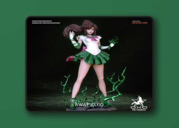 OXO3D Figures – Sailor Jupiter – 3D Print Model STL