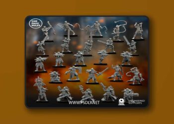 One Page Rules – Blessed Sisters Bundles Set – 3D Print Model