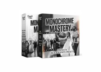 Presets by Tom Monochrome Mastery Cinematic Black White Presets