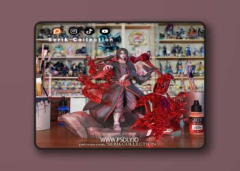 Serik Collection – Itachi Uchiha – 3D Print Model STL