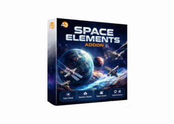 Space Elements Addon v1.0.0 for Blender