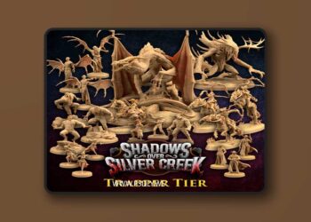 The Dragon Trappers Lodge – Shadows Over Silver Creek – 3D Print Model