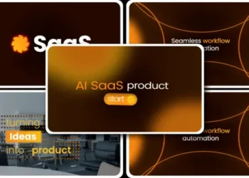 Videohive AI SaaS Product Promo Video After Effect 61901309
