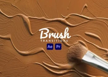 Videohive Brush Transitions 43133372