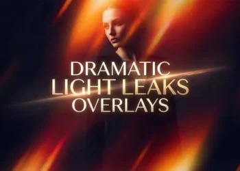 Videohive Dramatic Light Leaks Overlays DR 61959796