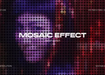 Videohive Mosaic Preset Effect 61958353