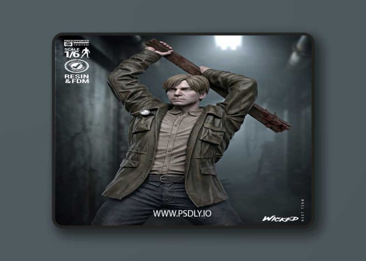 WIcked – James Sculpture – 3D Print Model STL 1 WIcked – James Sculpture – 3D Print Model STL