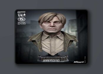 Wicked – James Portrait Bust – 3D Print Model STL