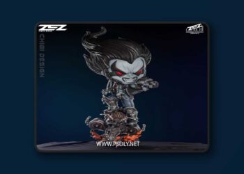 ZEZ Studio – Lobo Chibi – 3D Print Model STL