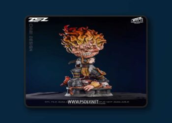 ZEZ Studio – Scorpion Chibi – 3D Print Model STL