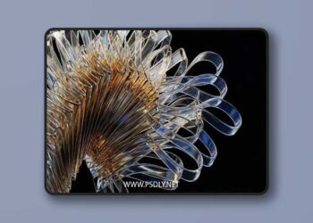 180 Abstract Organic Glass Backgrounds Collection