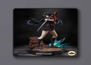 Akame – Akame Ga kill – 3D Print Model STL