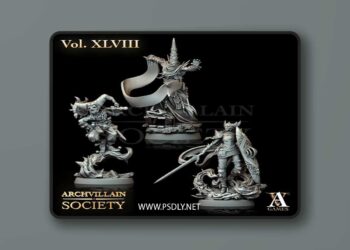 Archvillain Games – Archvillain Society Vol. XLVIIΙ – 3D Print Model