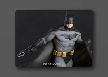 Batman STL Printable 3D print Model