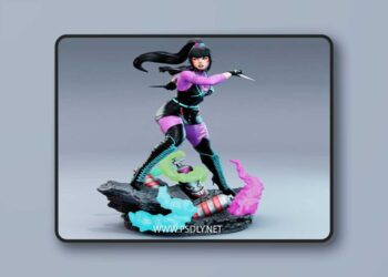 BrunoArt3D – Punchline DC Comics – 3D Print Model STL