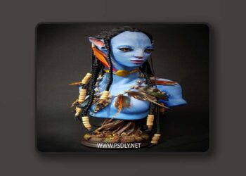 Bust of Neytiri – 3D Print Model
