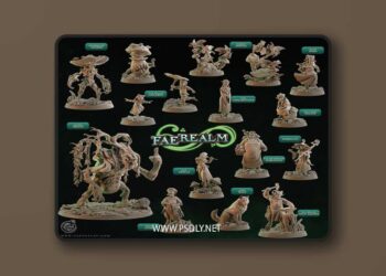 Cast N Play – December 2025 – Fae Realm – 3D Print Model