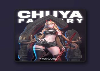 Chuya Factory – Power Goth – 3D Print Model STL