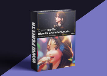 Coloso - Blender 3D Character Styling and Direction with 160 Practical Examples