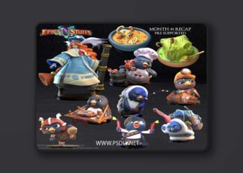 Epics N Stuffs – Month 41 Releases – 3D Print Model 4 Epics N Stuffs – Month 41 Releases – 3D Print Model