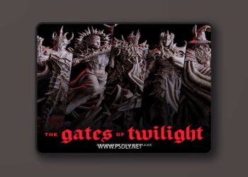 Flesh Of Gods – The Gates of Twilight December 2025 – 3D Print Model STL