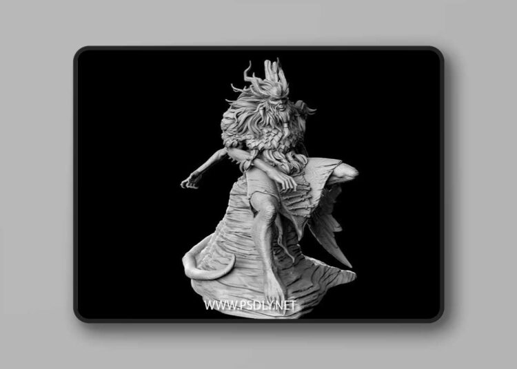 Forest Demon 3D print Model 1 Forest Demon 3D print Model