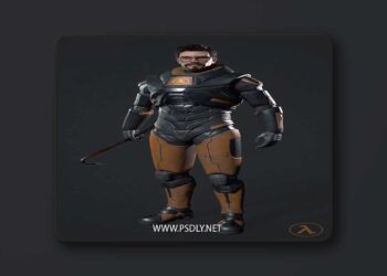Gordon Freeman – Half Life 3D Character Fan art