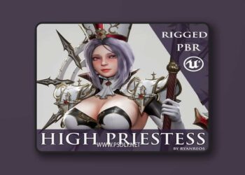 High Priestess 3D Model