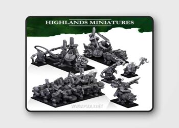 Highlands Miniatures – December 2023 – 3D Print Model