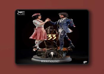 KcStudio – Gustave and Sophie – Clair Obscur – Expedition 33 Diorama – 3D Print Model STL 6 KcStudio – Gustave and Sophie – Clair Obscur – Expedition 33 Diorama – 3D Print Model STL