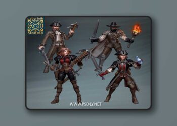 Labyrinth Models – Vampires Collection Vol. 1 – 3D Print Model