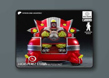 Lucas Perez – Dai Kaio – Throne Edition – 3D Print Model STL