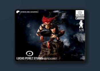 Lucas Perez – Garou – 3D Print Model STL