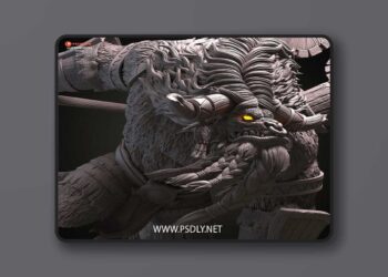 Luftmensch Studio – Cairne Bloodhoof – 3D Print Model