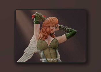 MCM3D – Dawn is Crying – Comic – 3D Print Model