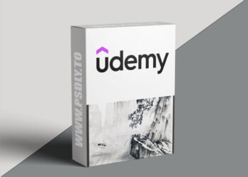 Mountain Water Landscape Painting || Ink Painting Sumie