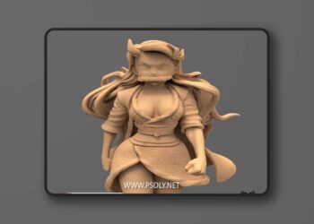 Nezuko Kamado Demon Slayer 3D print Model