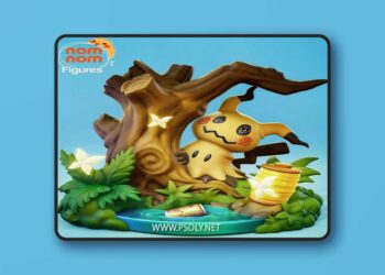 Nomnom Figures – Chibi Mimikyu – Pokemon – 3D Print Model STL 5 Nomnom Figures – Chibi Mimikyu – Pokemon – 3D Print Model STL