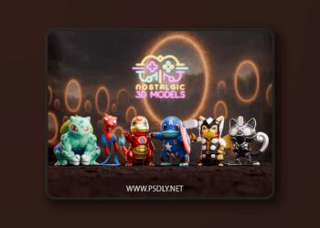 Nostalgic – Pokemon x Marvel – 3D Print Model 5 Nostalgic – Pokemon x Marvel – 3D Print Model