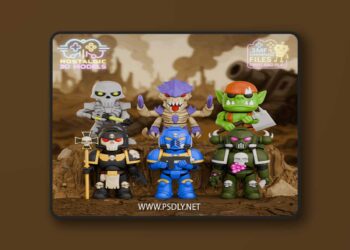 Nostalgic – Print and Play November 2025 – 3D Print Model