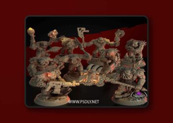 Ork Wasteland Marauderz – 3D Print Model