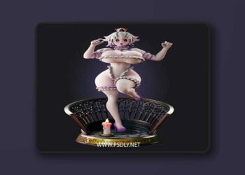 Princess Booette Ultra Thicc 3D Print Model 3D print Model