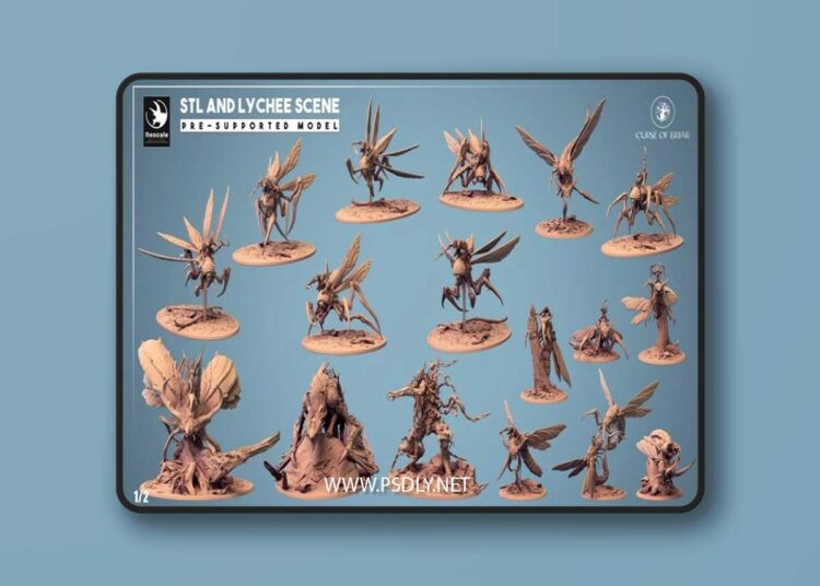 Rescale Miniatures – Curse of Biar – 3D Print Model 1 Rescale Miniatures – Curse of Biar – 3D Print Model