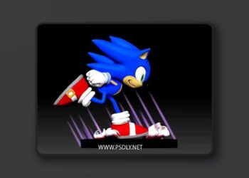 Sonic the Hedgehog 3D print Model